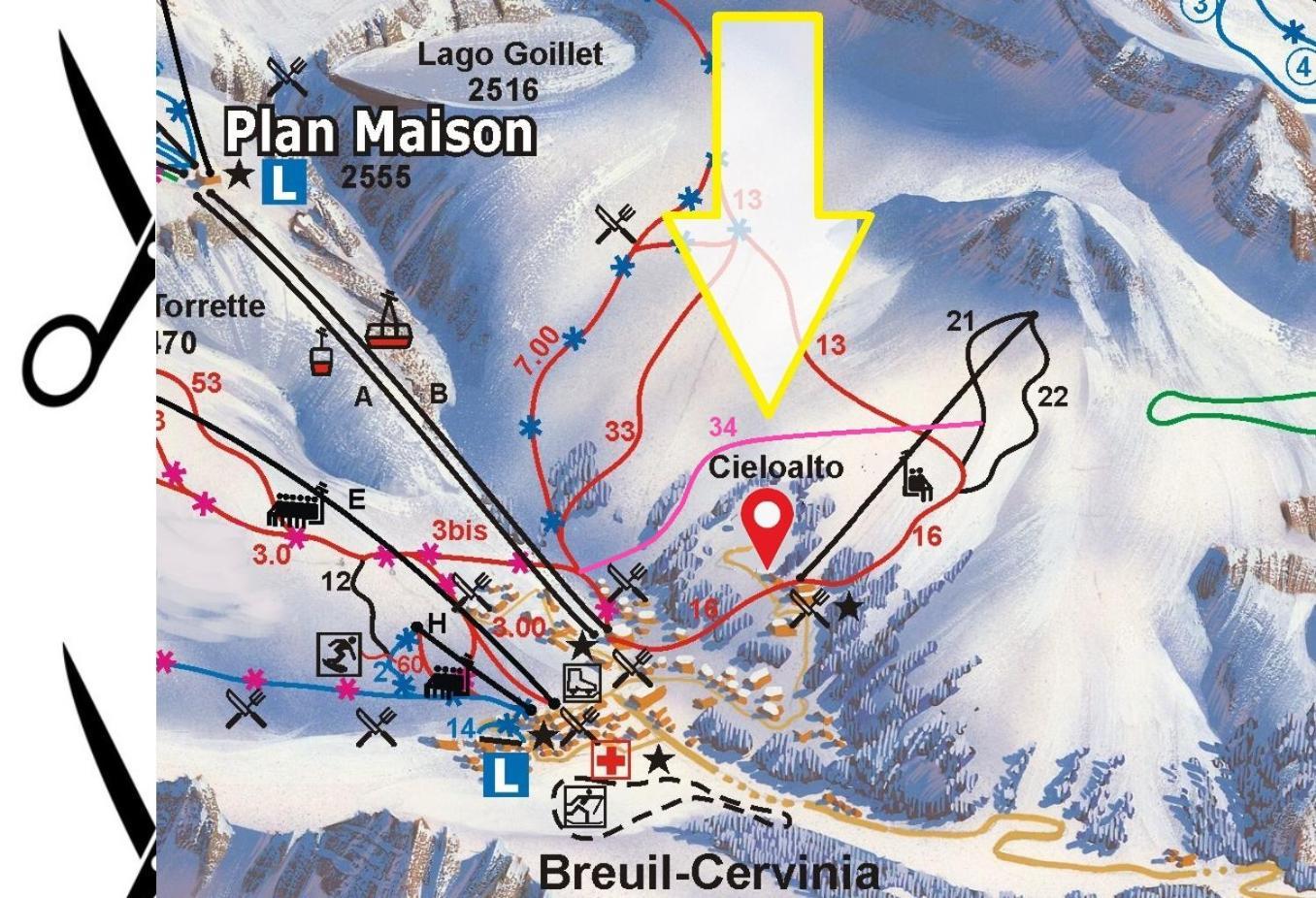 Soldanella Cervinia Apartment Vda Vacanze In Vetta Cir 0253 Бройл-Червиня Екстериор снимка