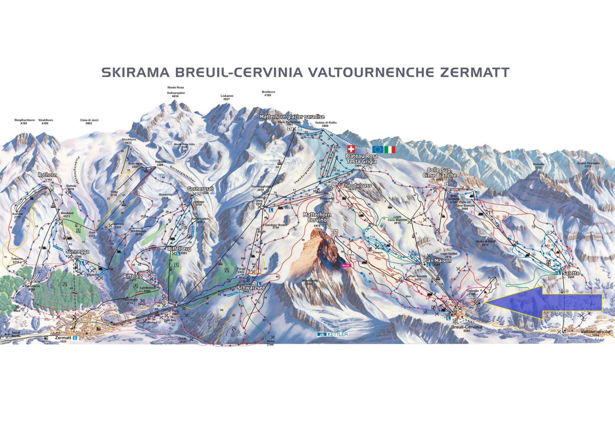 Soldanella Cervinia Apartment Vda Vacanze In Vetta Cir 0253 Бройл-Червиня Екстериор снимка